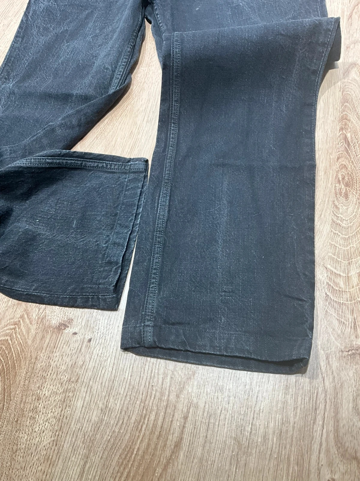 Jean Levi's 511 Slim W33 L34 Vintage 100% Coton Noir Délavé – photo 3